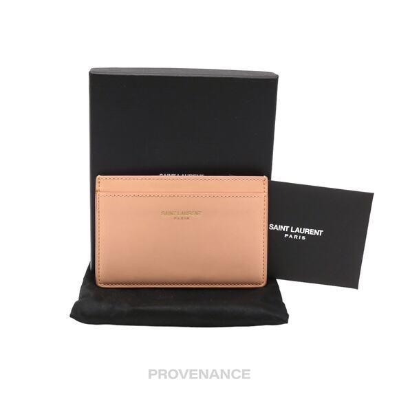 🔴 Saint Laurent Paris SLP YSL Cardholder Wallet - Blush - Picture 1 of 7